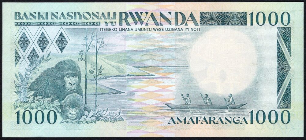 Rwanda - 1000 Francs 1988 - Pick # 21* - Replacement - UNC