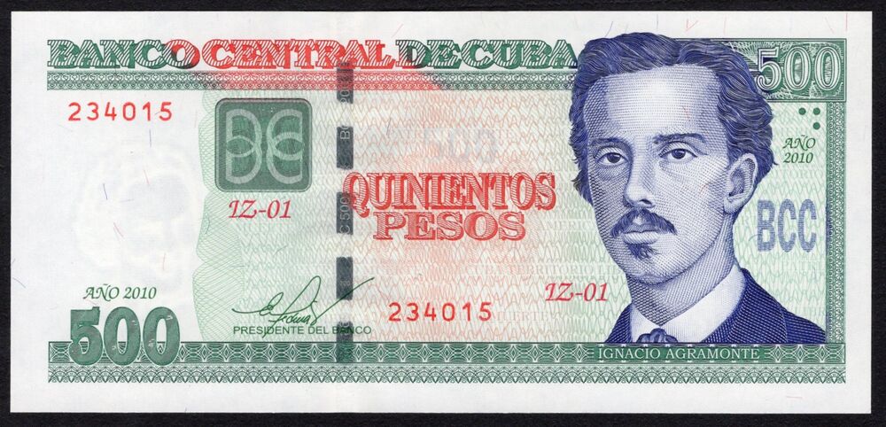 Cuba - 500 Pesos 2010 - Pick # 131* - Replacement - UNC