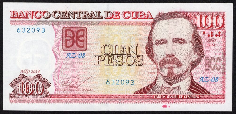 Cuba - 100 Pesos 2014 - Pick # 129* - Replacement - UNC-