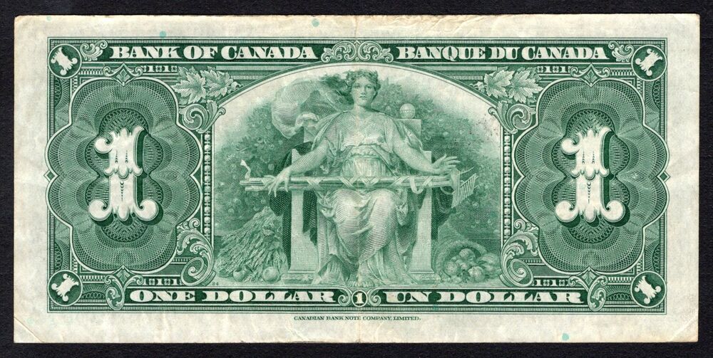 Canada - 1 Dollar 1937 - Pick # 58d - VF