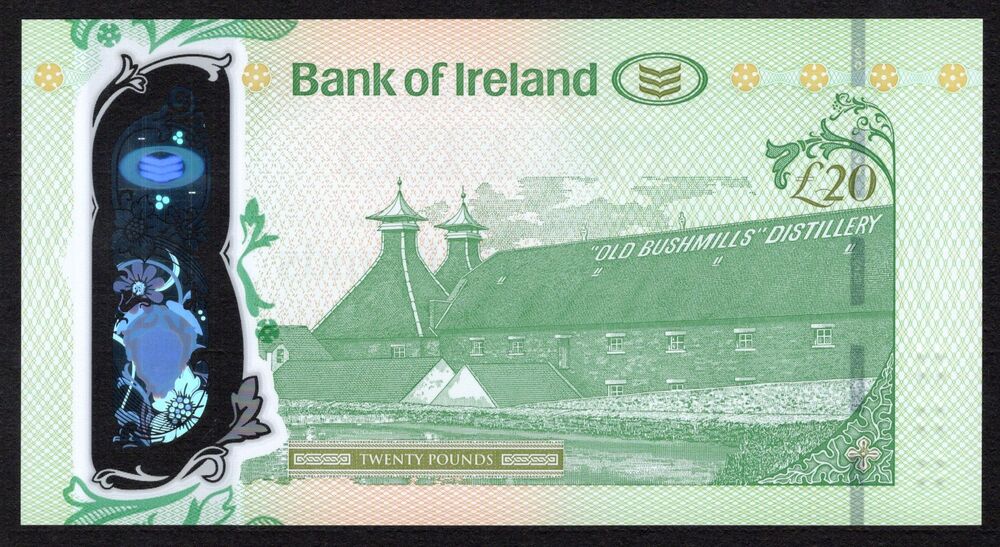 Ireland, Northern - 20 Pounds 2017 - Pick # 92 - UNC