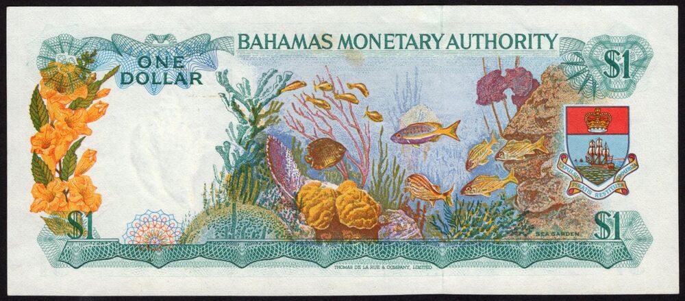 Bahamas - 1 Dollar 1968 - Pick # 27 - AU