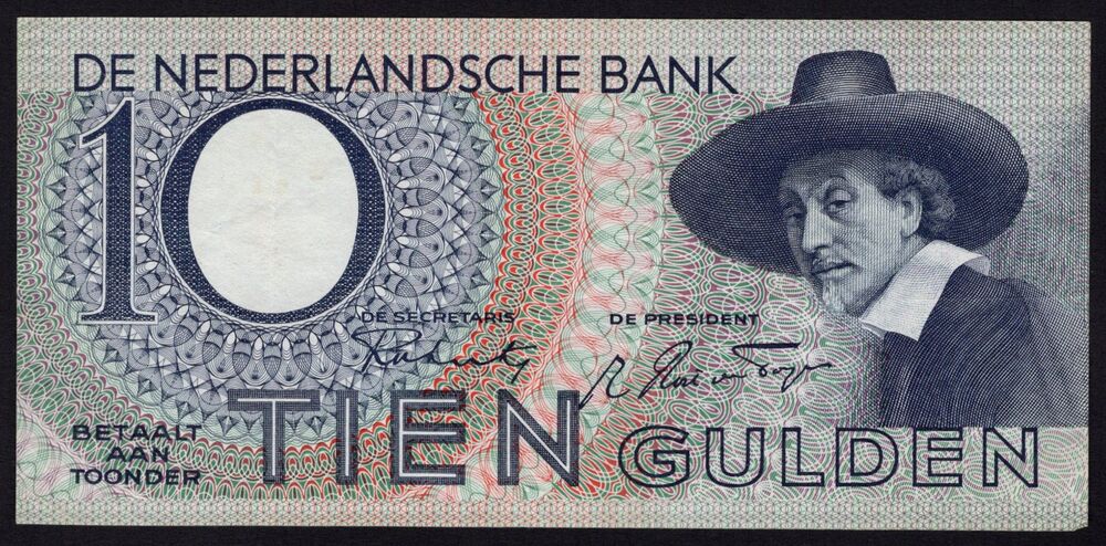 Netherlands - 10 Gulden 1943 - Pick # 59 - VF