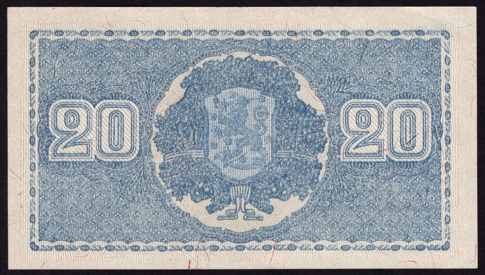 Finland - 20 Markkaa 1945 - Pick # 86 - AU
