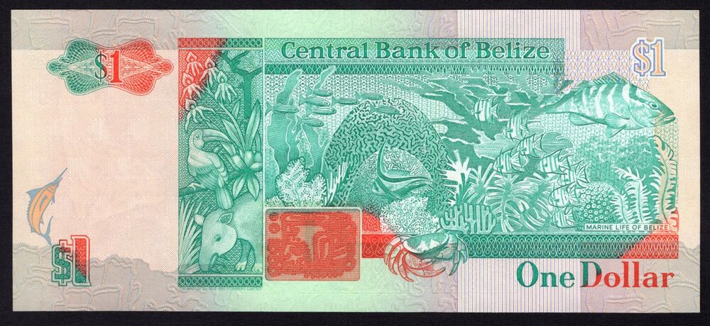 Belize - 1 Dollar 1990 - Pick # 51 - UNC