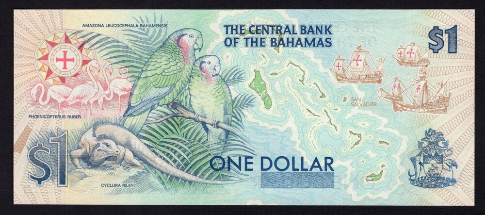Bahamas - 1 Dollar 1992 - Pick # 50 - UNC