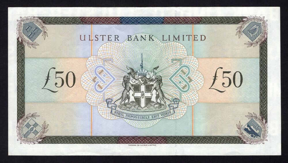 Ireland, Northern - 50 Pounds 1997 - Pick # 338 - XF