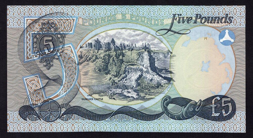 Ireland, Northern - 5 Pounds 1977 - Pick # 248a - AU