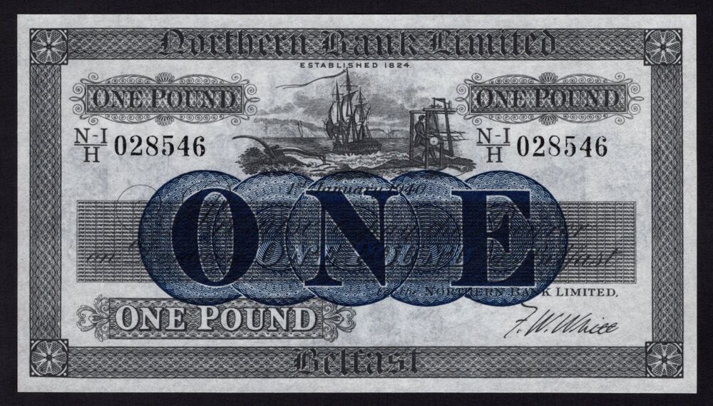 Ireland, Northern - 1 Pound 1940 - Pick # 178b - UNC