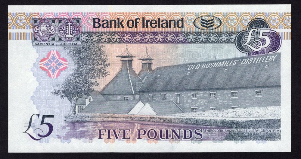Ireland, Northern - 5 Pounds 2008 - Pick # 83 - UNC