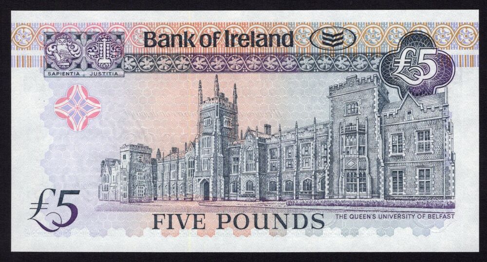 Ireland, Northern - 5 Pounds 2003 - Pick # 79 - UNC