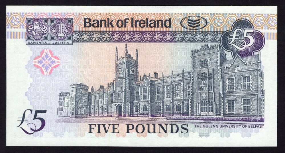 Ireland, Northern - 5 Pounds 2000 - Pick # 74c - UNC