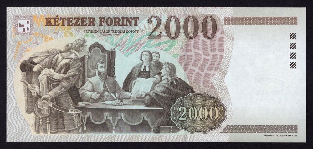 Hungary - 2000 Forint 1998 - Pick # 181 - VF