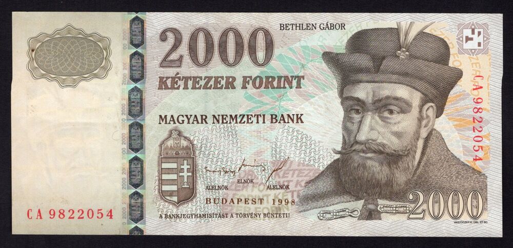 Hungary - 2000 Forint 2005 - Pick # 190d - UNC