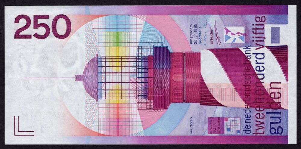 Netherlands - 250 gulden 1985 - Pick # 98a