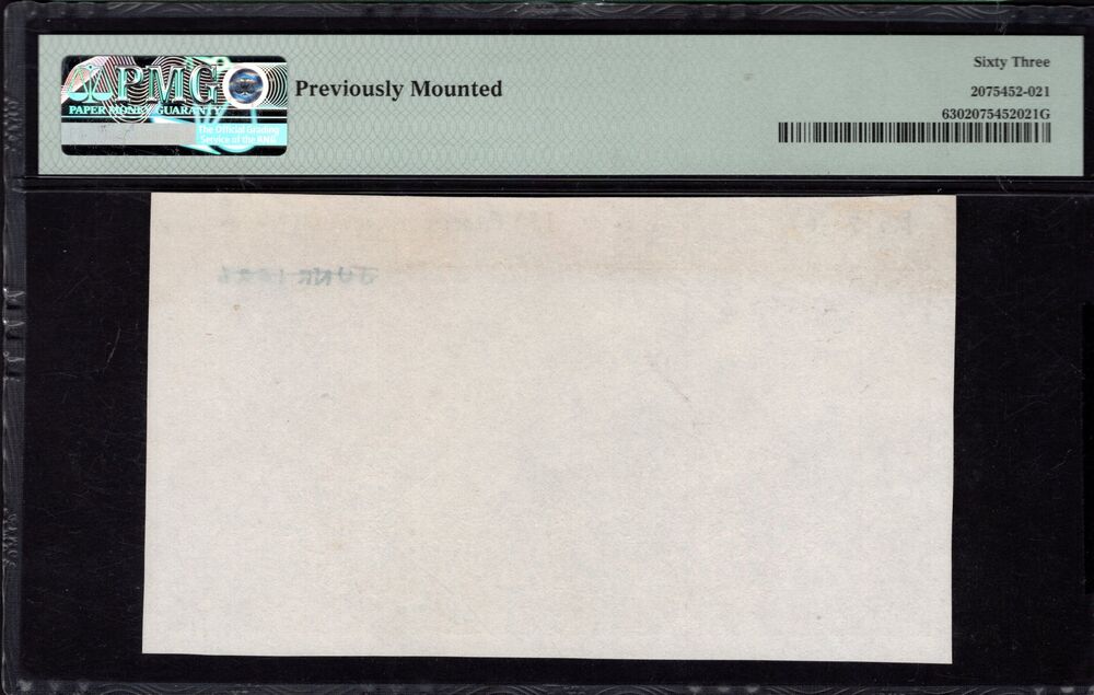 Barclays Bank - 20 Dollars 1925 - FRONT PROGRESSIVE PROOOF - PMG 63 