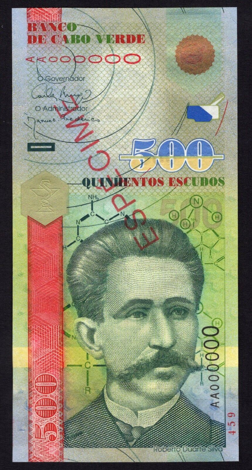 Cape Verde - 500 Escudos 2007 - Specimen - Pick # 69 - UNC