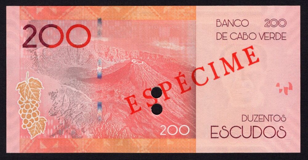 Cape Verde - 200 Escudos 2019 - Specimen - Pick # 76 - UNC