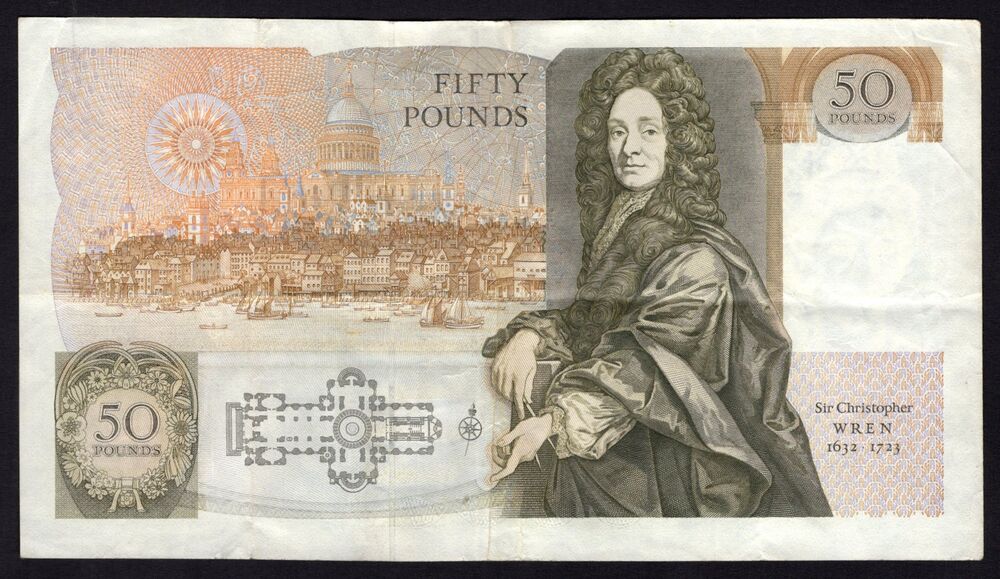 Great Britain - 50 Pounds 1981/93 - Pick # 381b - VF