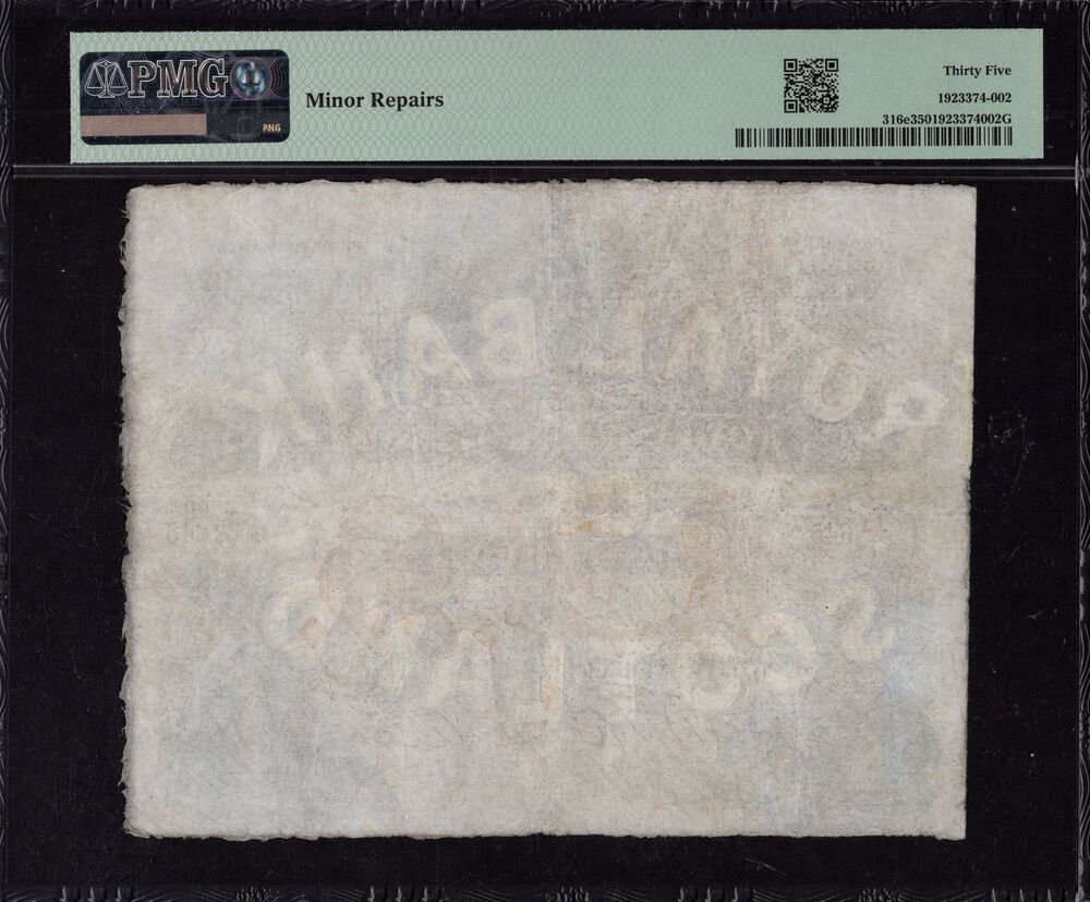 Scotland - 1 Pound 1920-26 - Pick # 316e - PMG 35