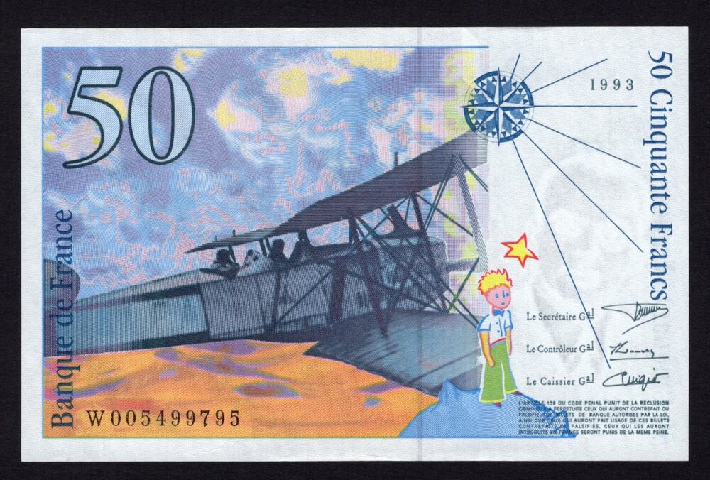 France - 50 Francs 1993 - Pick # 157b - UNC-