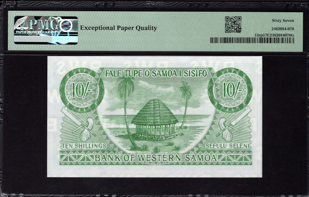 Western Samoa - 10 Shillings 2020 - Pick # 13rp - PMG 67 EPQ